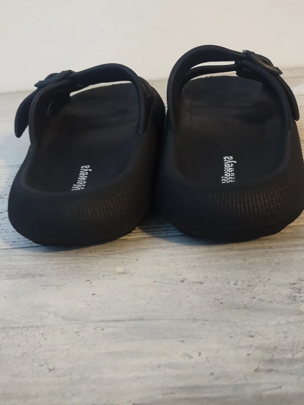 Weweya Cloud Sandals for  Men - Pillow Slippers - Double Buckle Adjusta size 9